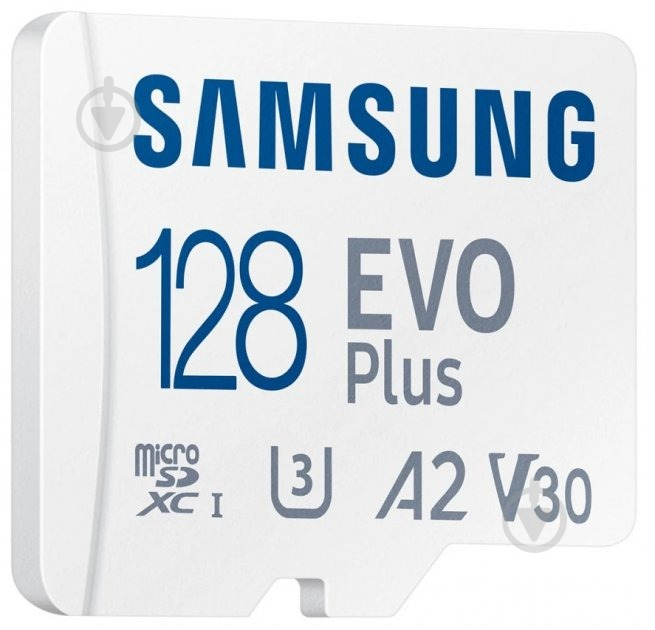 Карта пам'яті Samsung microSDXC 128 ГБ UHS-I Class 3 (U3)Class 10 (MB-MC128KA/EU ) EVO+ - фото 3