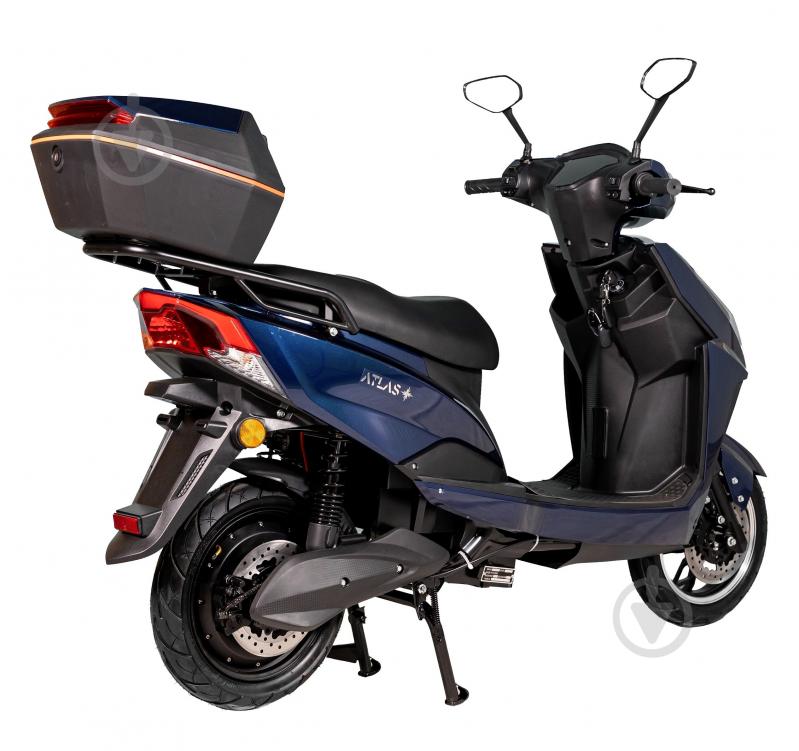 Электроскутер ATLAS Spider 2 Box 2000W Plus Cyan Blue - фото 2