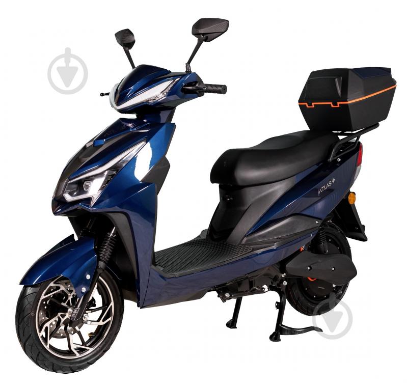 Электроскутер ATLAS Spider 2 Box 2000W Plus Cyan Blue - фото 1