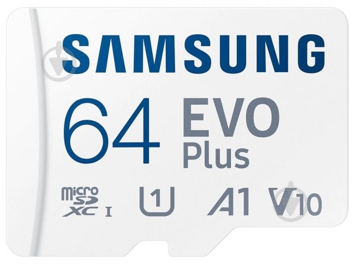 Карта пам'яті Samsung microSDXC 64 ГБ UHS-I Class 3 (U3)Class 10 (MB-MC64KA/EU ) EVO+ - фото 2