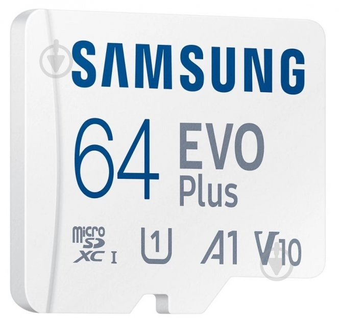 Карта пам'яті Samsung microSDXC 64 ГБ UHS-I Class 3 (U3)Class 10 (MB-MC64KA/EU ) EVO+ - фото 3