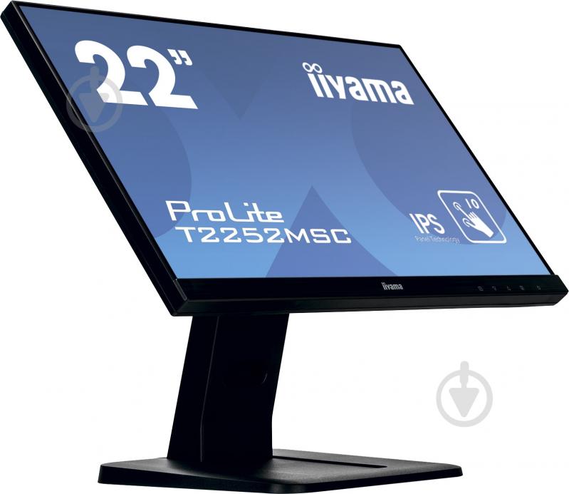 Монитор Iiyama ProLite 21,5" (T2252MSC-B1) - фото 5