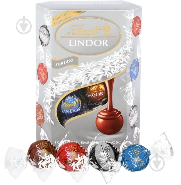 Конфеты LINDT Lindor Silver 200 г - фото 1