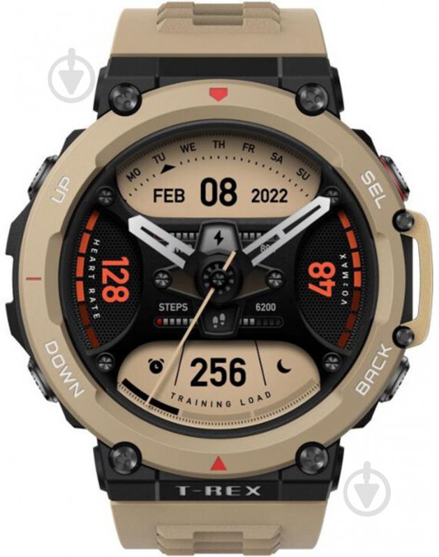 Смарт-часы Amazfit T-Rex 2 desert khaki (955554) - фото 2