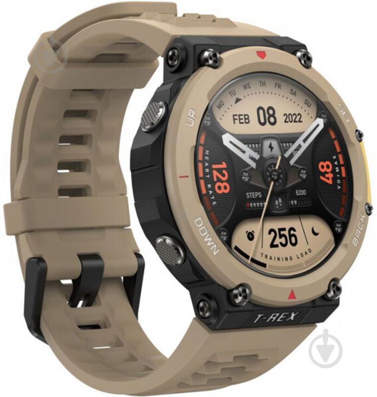 Смарт-часы Amazfit T-Rex 2 desert khaki (955554) - фото 3