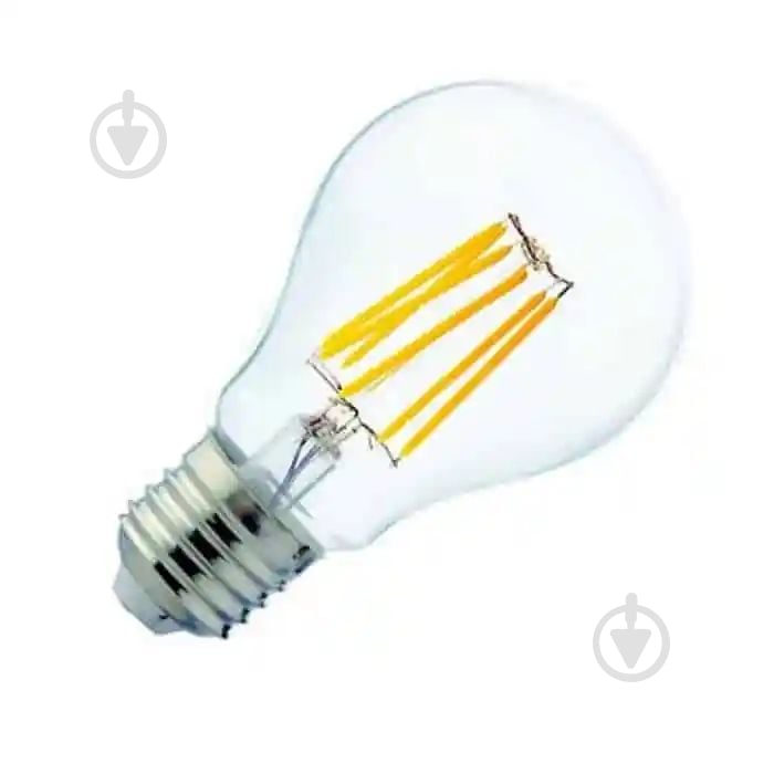 Лампа светодиодная HOROZ ELECTRIC Filament Globe A60 6 Вт E27 4200 К 220 В прозрачная 001-015-0006-030 - фото 1