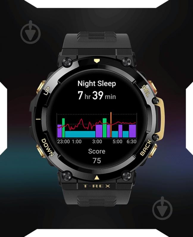 Смарт-часы Amazfit T-Rex 2 ember black (955551) - фото 9