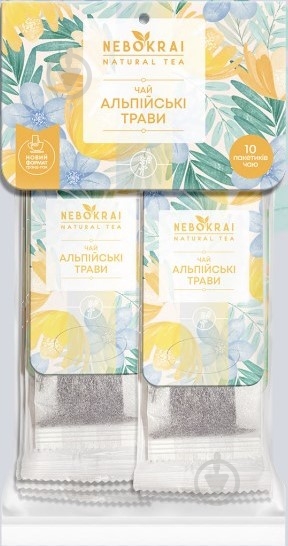 ᐉ Травяная смесь NEBOKRAI Альпийские травы 10 шт. 20 г • Купить в Киеве ...