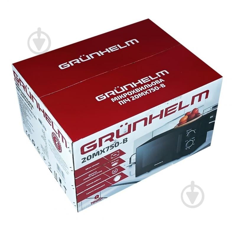 Микроволновая печь Grunhelm 20MX750-B - фото 6