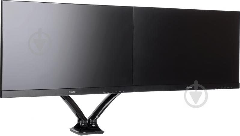 Крепление для монитора Iiyama DS3002C-B1 поворотно-наклонные 10"-27" черный - фото 4