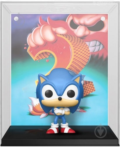 Фігурка Funko POP! Game Cover Sonic the Hedgehog Sonic (FUN25491340) - фото 1