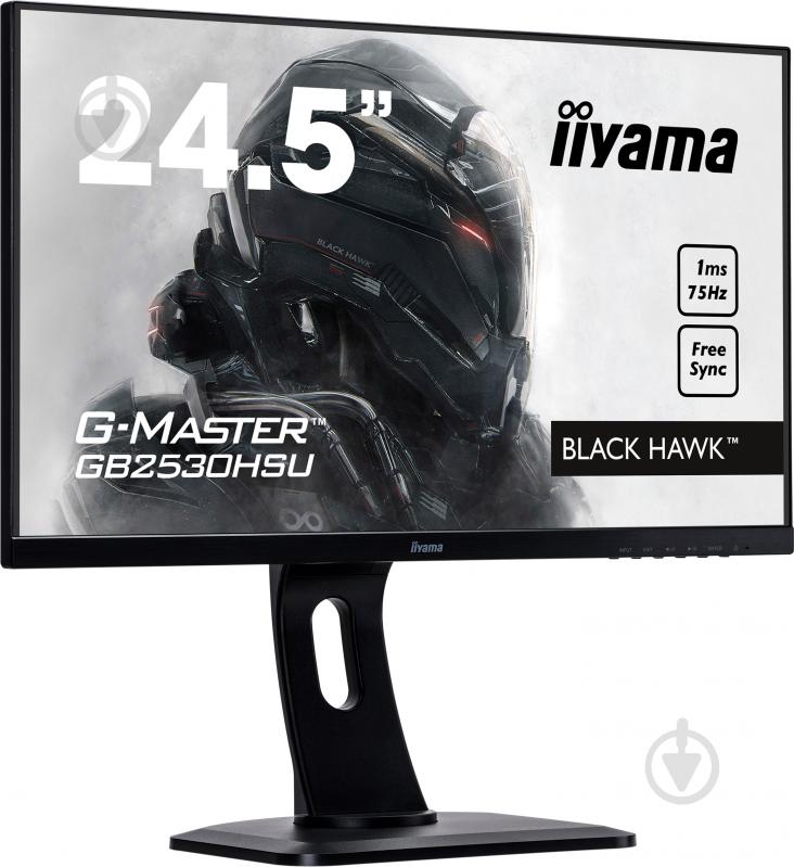 Монитор Iiyama G-Master Black Hawk 24,5" (GB2530HSU-B1) - фото 2 Монитор Iiyama G-Master Black Hawk 24,5" (GB2530HSU-B1) - фото 2