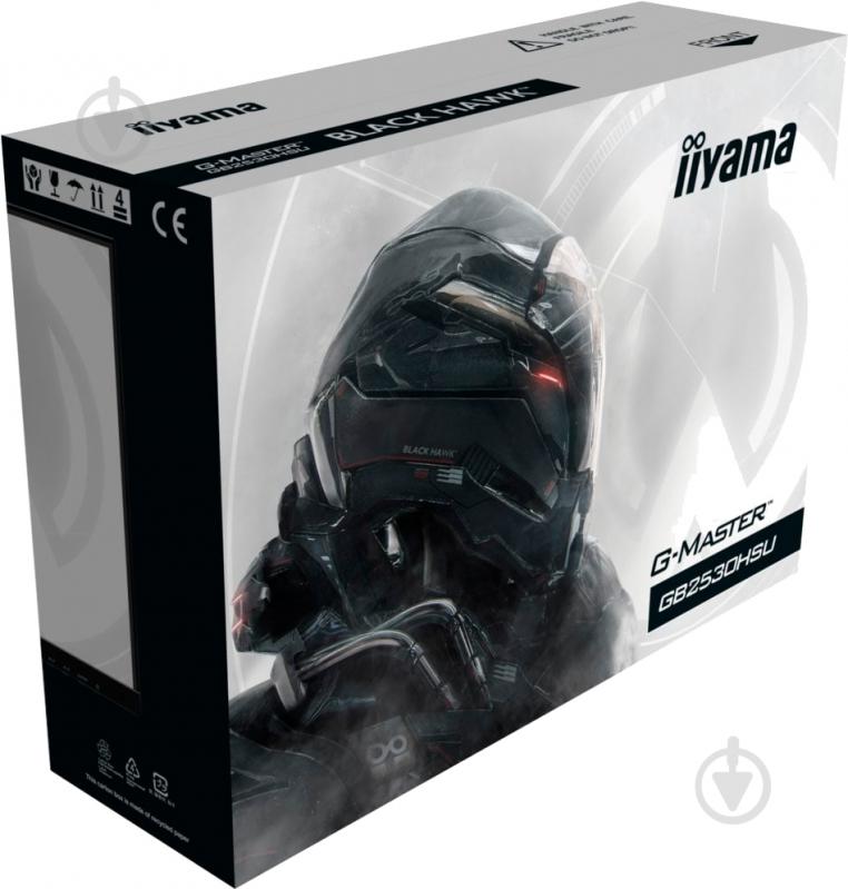 Монитор Iiyama G-Master Black Hawk 24,5" (GB2530HSU-B1) - фото 10