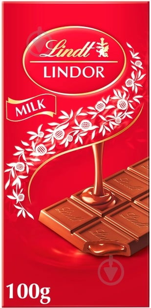 Молочный шоколад LINDT Lindor 100 г (7610400097093) - фото 1