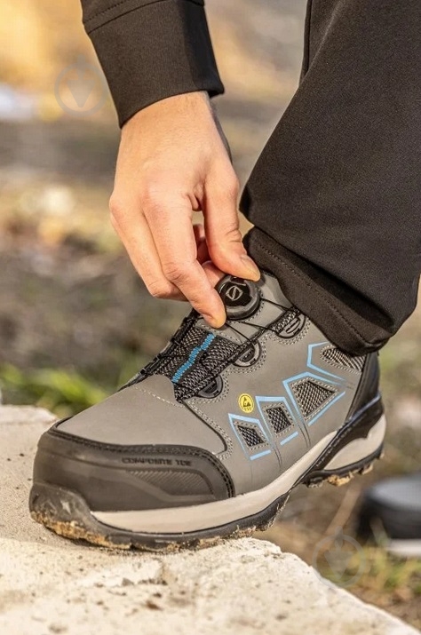 Полуботинки рабочие HOEGERT FULDE р.46 HT5K577 серый - фото 9 Полуботинки рабочие HOEGERT FULDE р.46 HT5K577 серый - фото 9