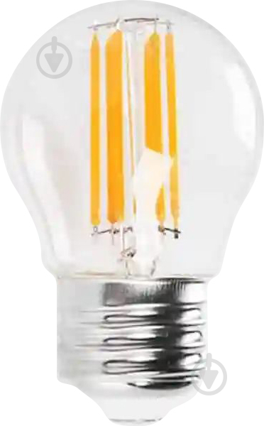 Лампа світлодіодна HOROZ ELECTRIC Filament Mini Globe G45 4 Вт E27 4200 К 220 В прозора 001-063-0004-030 - фото 1