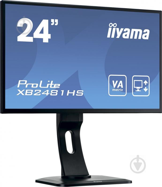 Монитор Iiyama ProLite 24" (XB2481HS-B1) - фото 2