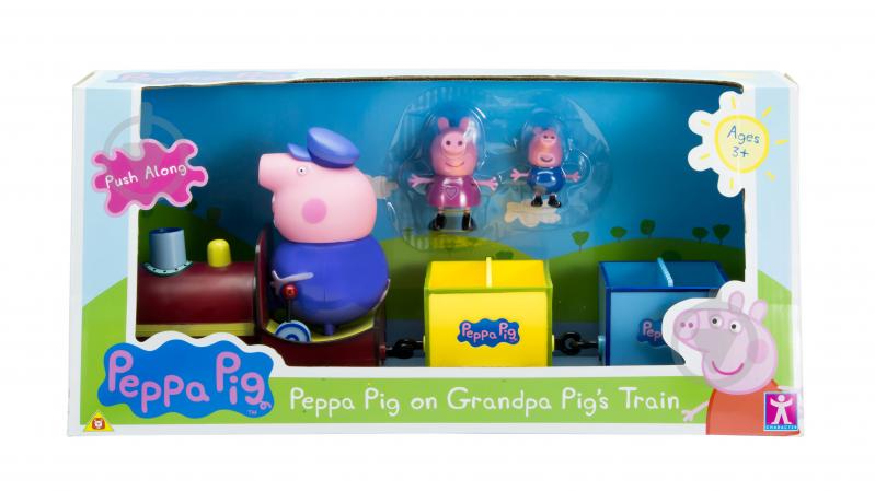 Набір Peppa Pig Паровозик Дідуся Пеппи 20829 - фото 1