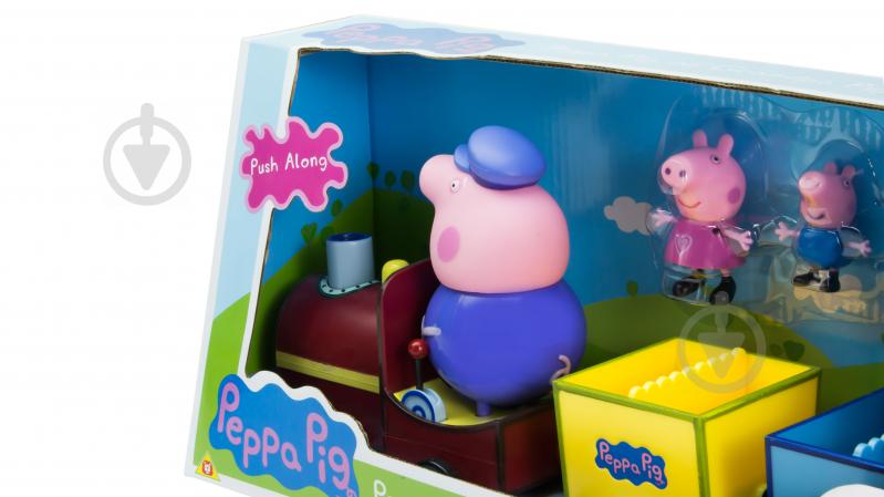 Набір Peppa Pig Паровозик Дідуся Пеппи 20829 - фото 3