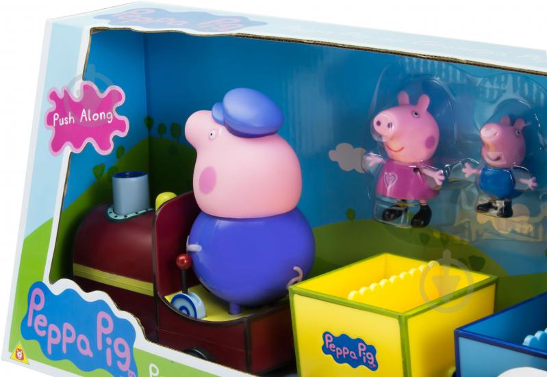 Набір Peppa Pig Паровозик Дідуся Пеппи 20829 - фото 5