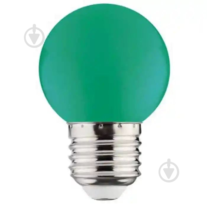 Лампа светодиодная HOROZ ELECTRIC GREEN G45 1 Вт E27 220 В матовая 001-017-0001-040 - фото 1