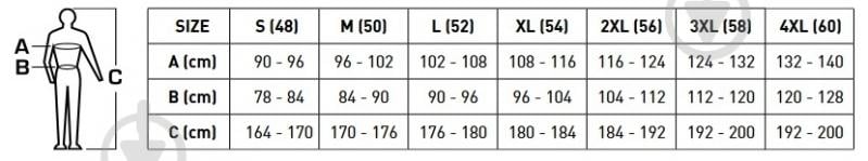 Термофутболка HOEGERT ZEVEN HT5K394 р.XL-2XL (54-56) сірий - фото 4 Термофутболка HOEGERT ZEVEN HT5K394 р.XL-2XL (54-56) сірий - фото 4