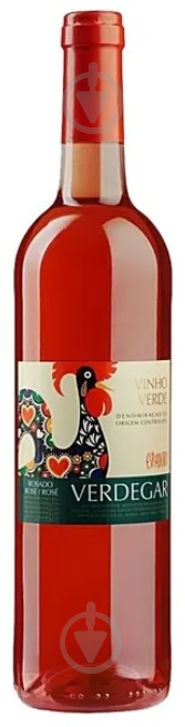 Вино Verdegar Vinho Verde Espadeiro Rosado розовое сухое 0,75 л - фото 1