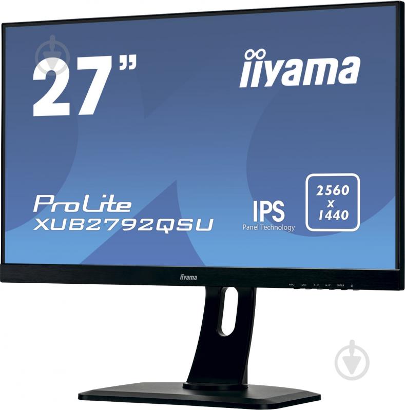 Монитор Iiyama ProLite 27" (XUB2792QSU-B1) - фото 3