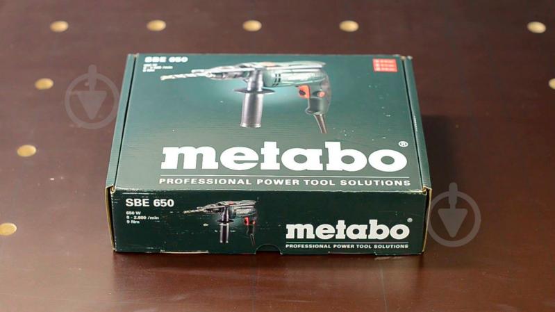 Дрель ударная Metabo SBE 650 2800 об/мин 600742000 - фото 9