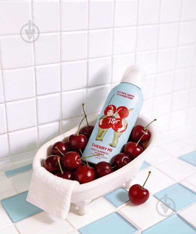 Пена Sister's Aroma CHERRY ME EAU SO FRESH 200 мл - фото 3