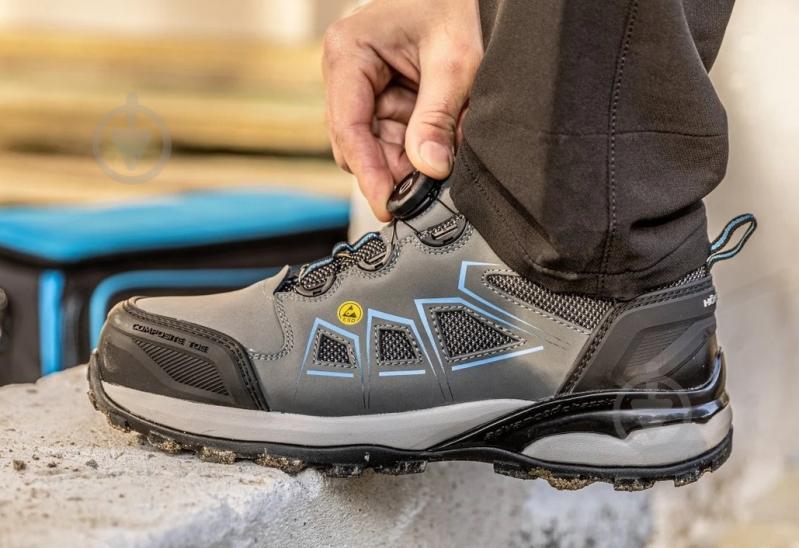 Напівчеревики робочі HOEGERT FULDE р.40 HT5K577 сірий - фото 5 Напівчеревики робочі HOEGERT FULDE р.40 HT5K577 сірий - фото 5