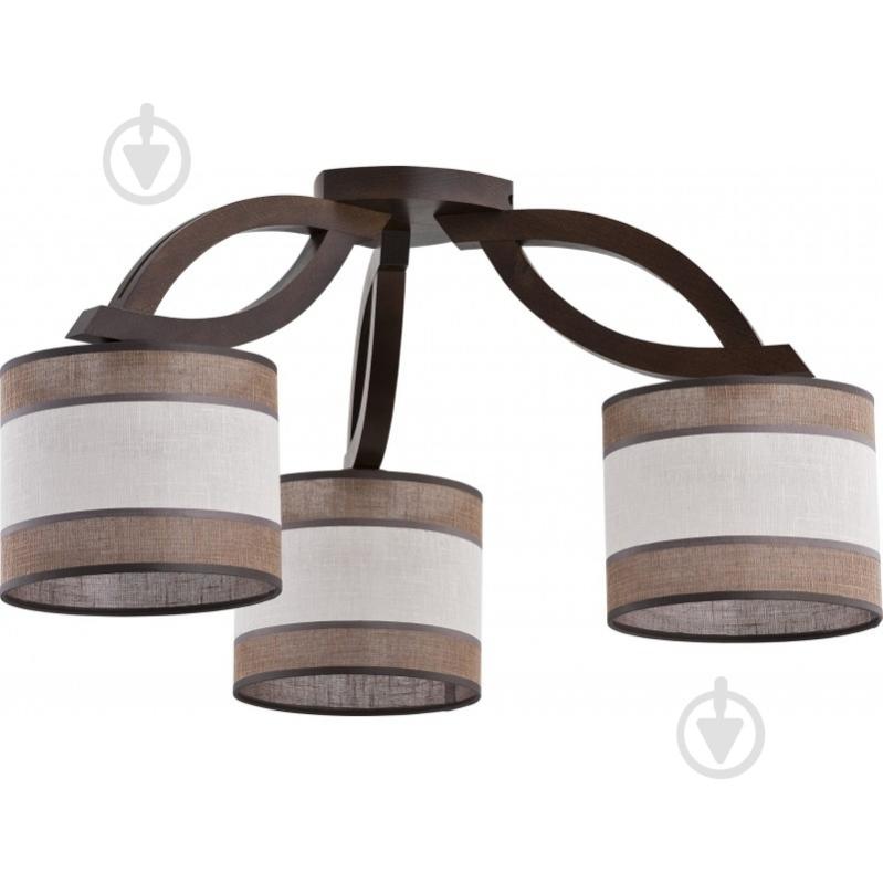 Люстра потолочная TK Lighting Venge 3x60 Вт E27 венге - фото 1 Люстра потолочная TK Lighting Venge 3x60 Вт E27 венге - фото 1