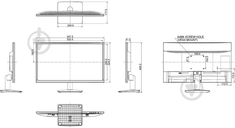 Монитор Iiyama ProLite 23,6" (X2474HS-B1) - фото 9 Монитор Iiyama ProLite 23,6" (X2474HS-B1) - фото 9