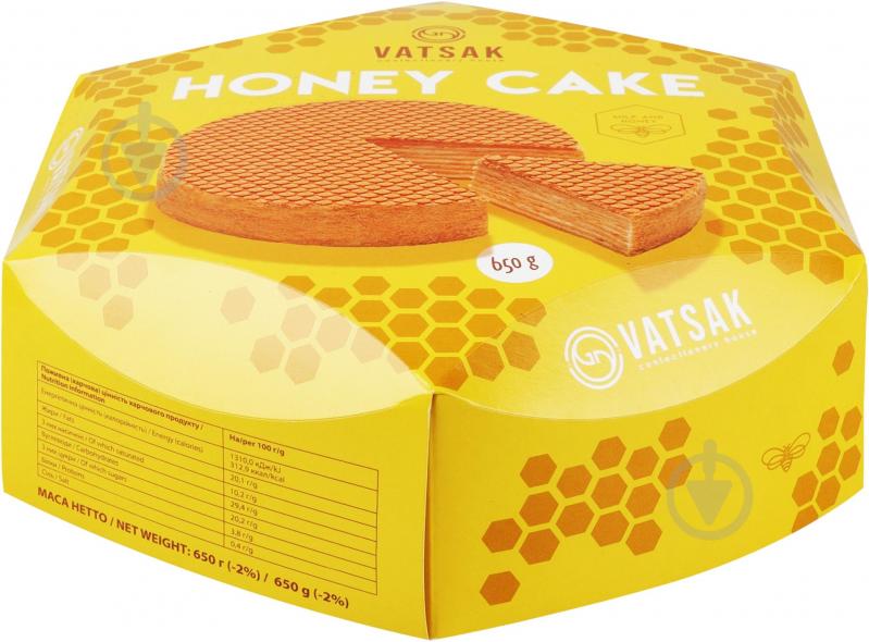 Торт Vatsak Медовик 650 г - фото 2