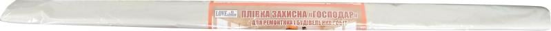 Плівка поліетиленова Господар будівельна 2x30 м прозорий 20 мкм напіврукав - фото 1