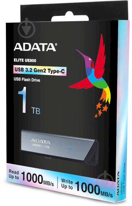 Флешпам'ять ADATA 1 ТБ USB Type-C silver (AELI-UE800-1T-CSG) - фото 8