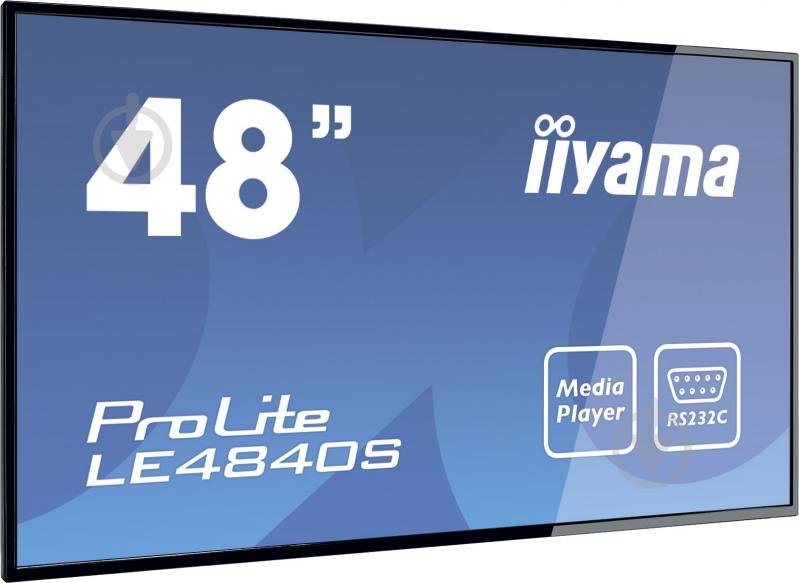 Монитор Iiyama ProLite 48" (LE4840S-B1) - фото 2