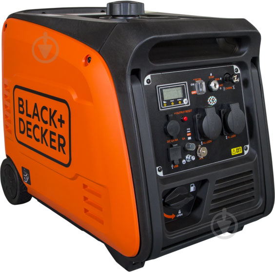 Генератор Black+Decker BXGNI4000E 3,5 кВт / 3,9 кВт 220 В 6822584 бензин - фото 6