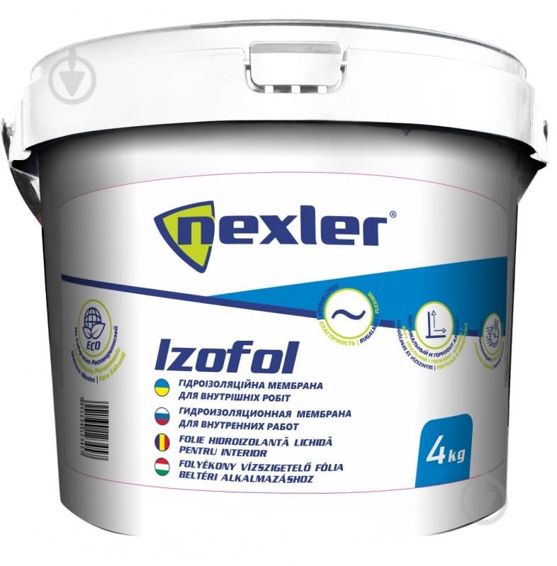 Гидроизоляция NEXLER Izofol 4 кг - фото 1