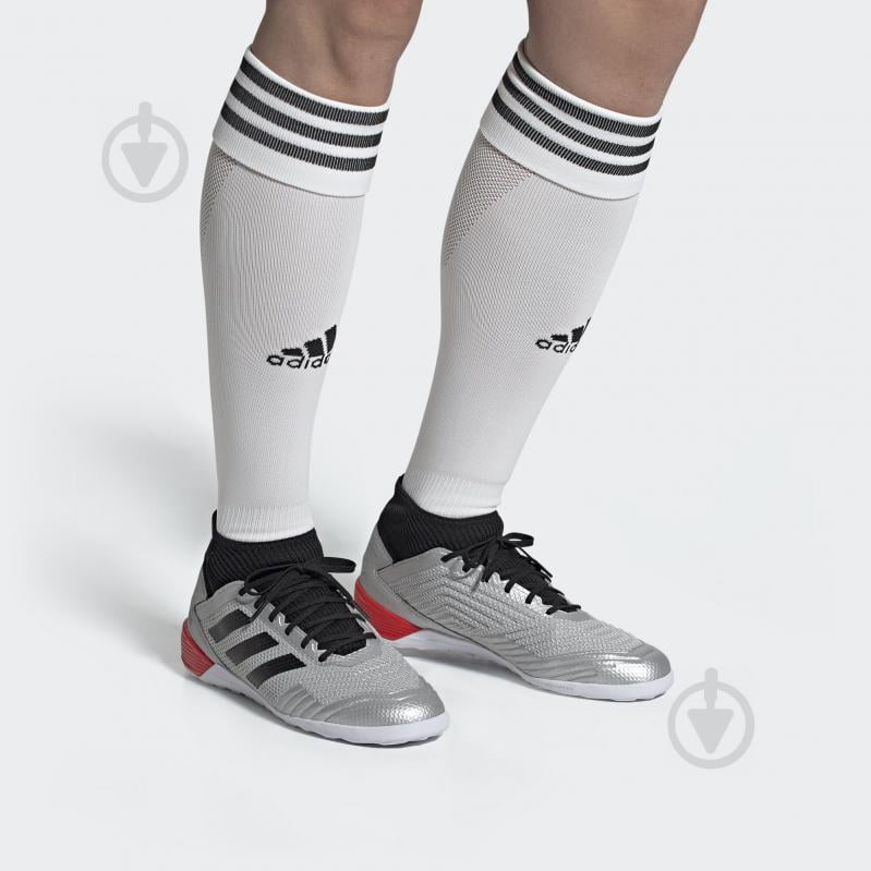 Cороконіжки Adidas PREDATOR 19.3 IN F35614 р.41 1/3 срібний - фото 10