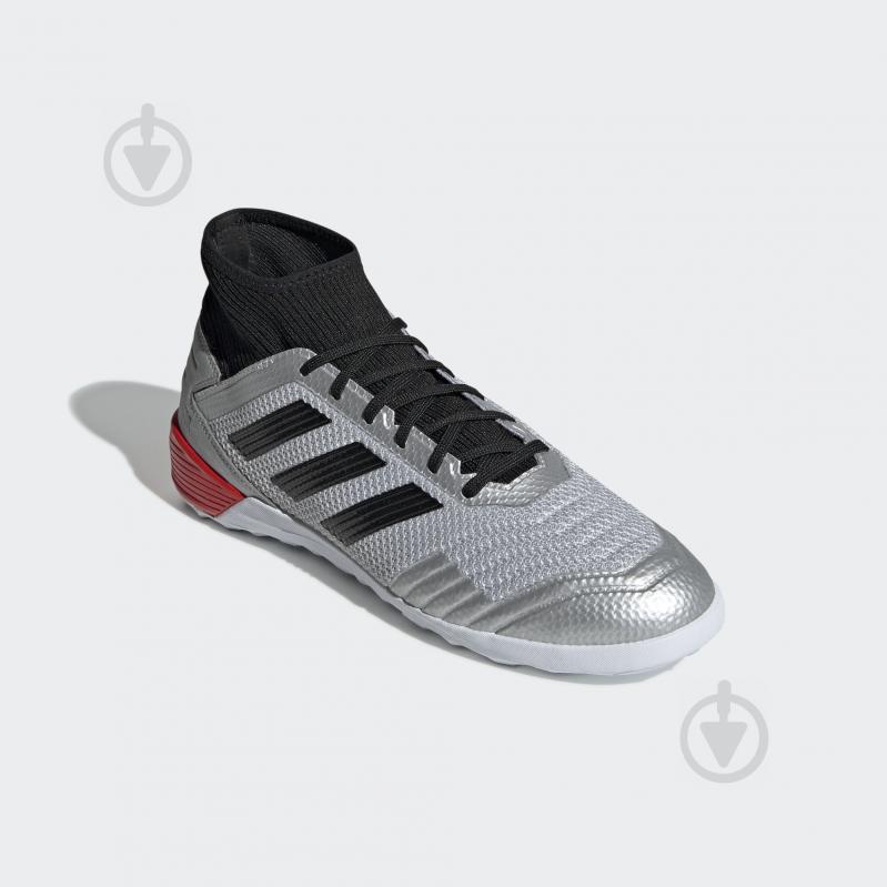 Cороконіжки Adidas PREDATOR 19.3 IN F35614 р.41 1/3 срібний - фото 4