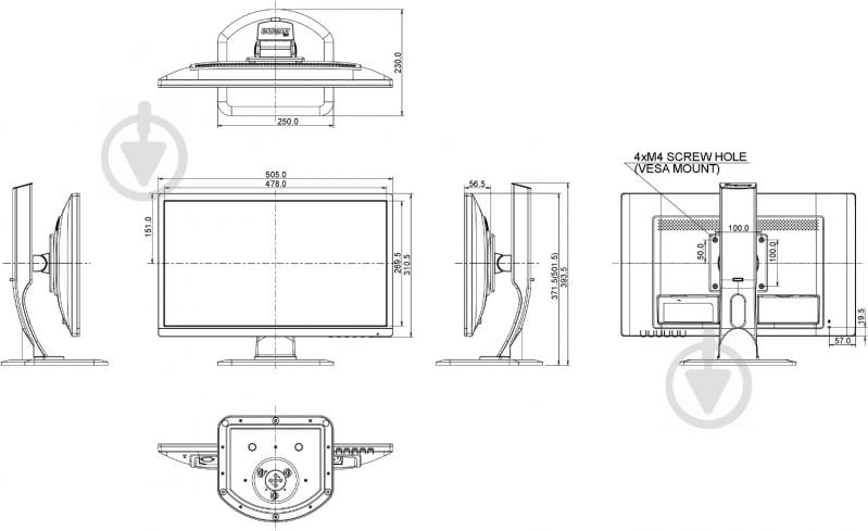 Монитор Iiyama ProLite 21,5" (XB2283HS-B3) - фото 10