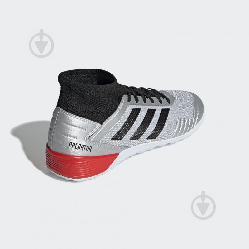 Cороконіжки Adidas PREDATOR 19.3 IN F35614 р.42 2/3 срібний - фото 5