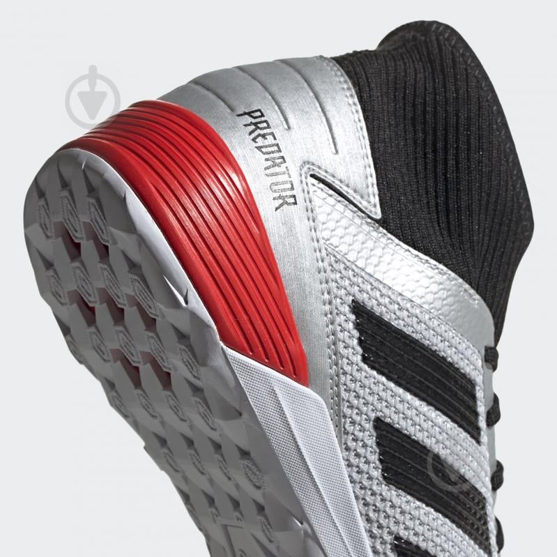 Cороконіжки Adidas PREDATOR 19.3 IN F35614 р.42 2/3 срібний - фото 9