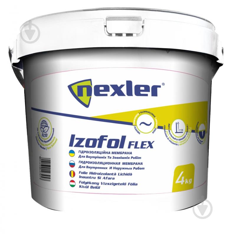 Гідроізоляція NEXLER Izofol Flex 4 кг - фото 1