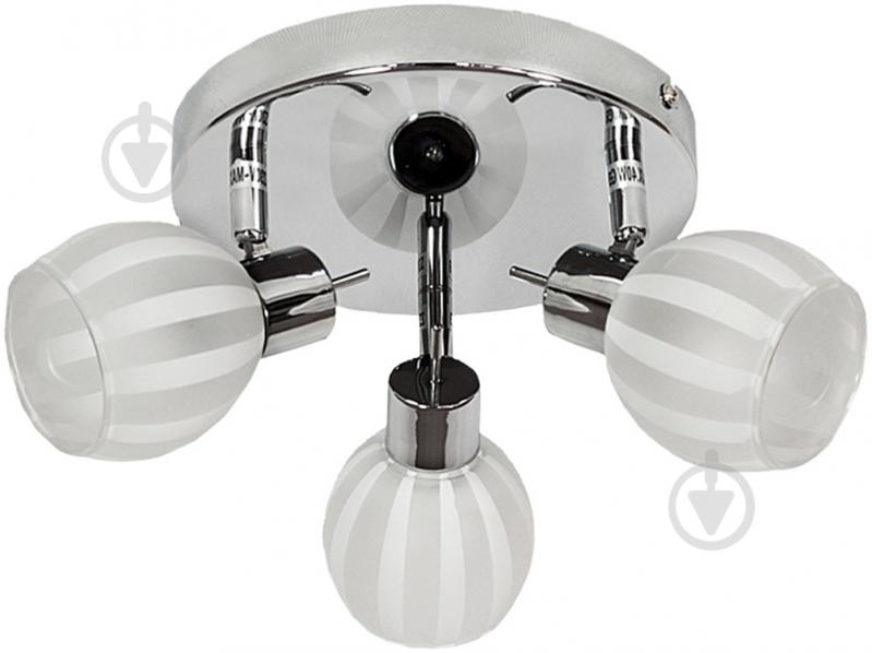 Спот Candellux BARS 3x40 Вт G9 хром 98-06714 - фото 1