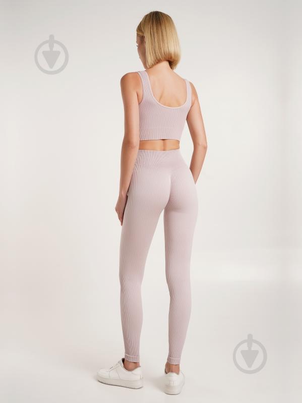 Лосини Giulia Rib р.L/XL рожевий - фото 3 Лосини Giulia Rib р.L/XL рожевий - фото 3