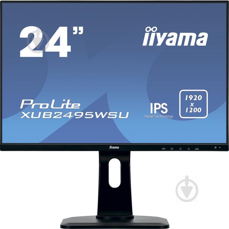 Монитор Iiyama ProLite 24" (XUB2495WSU-B1) - фото 1