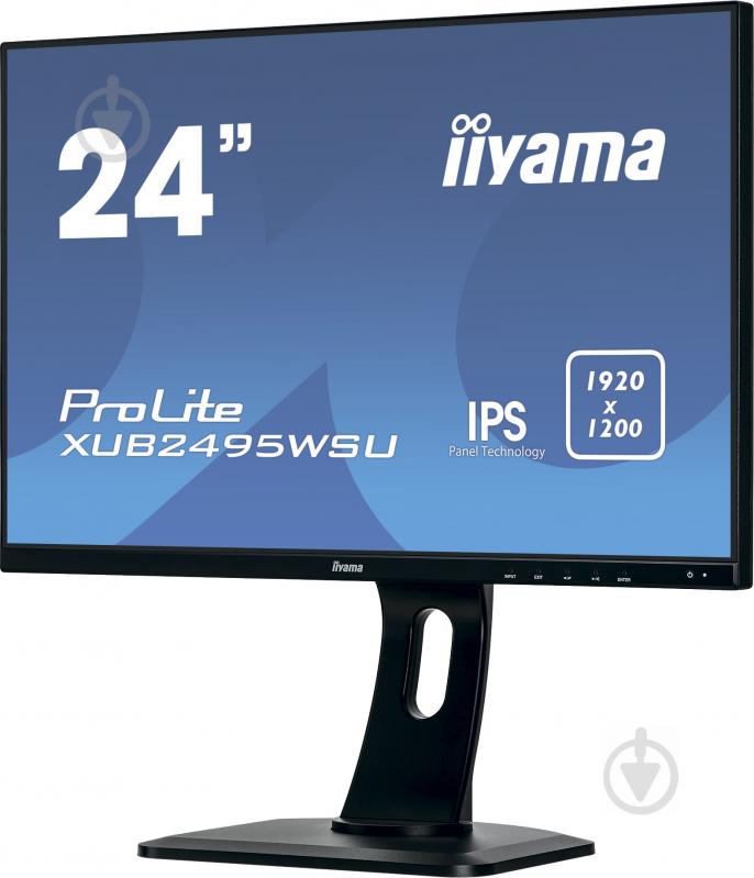 Монітор Iiyama ProLite 24" (XUB2495WSU-B1) - фото 4