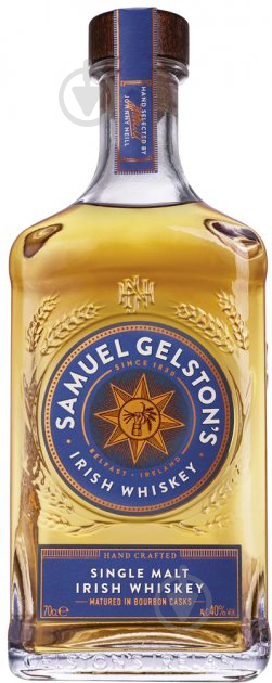 Виски Gelston's Irish Whiskey односолодовый 0,7 л - фото 1